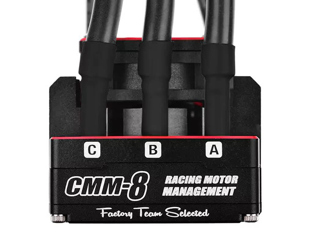 Team Corally Cmm-8 Racing Esc Sensored 2-4S 240A Black/Red