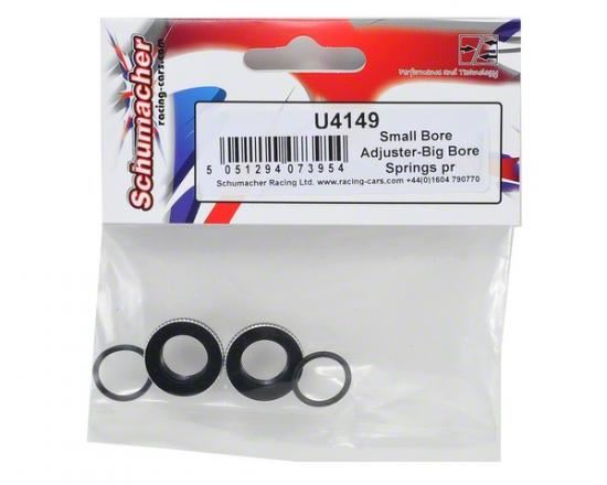 Schumacher Small Bore Adjuster-Big Bore Springs pr