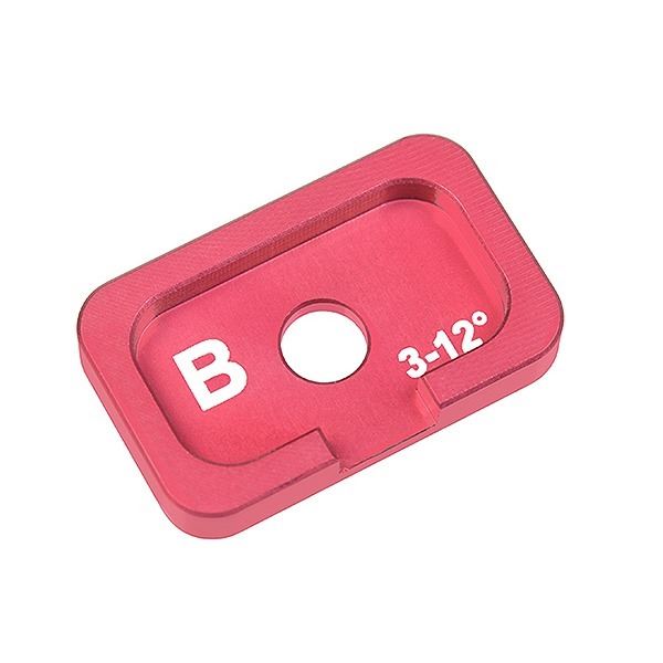 Corally Alum. Caster Adjustment Plate Fsx10 B 3Deg 12Deg 1Pc