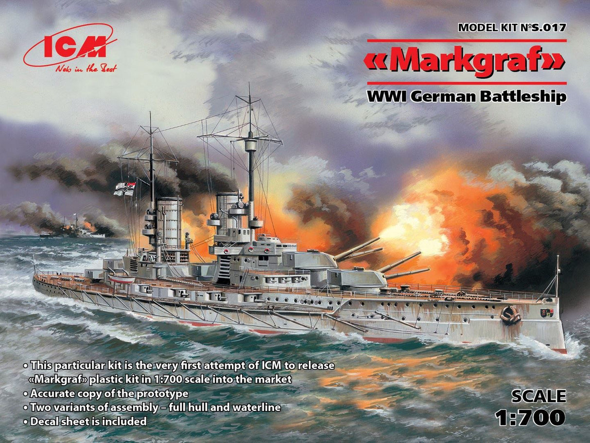 Icm 'Markgraf', Wwi German Battleship
