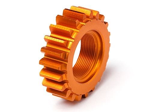 HPI Threaded Pinion 22Tx12mm (1M) (Orange)
