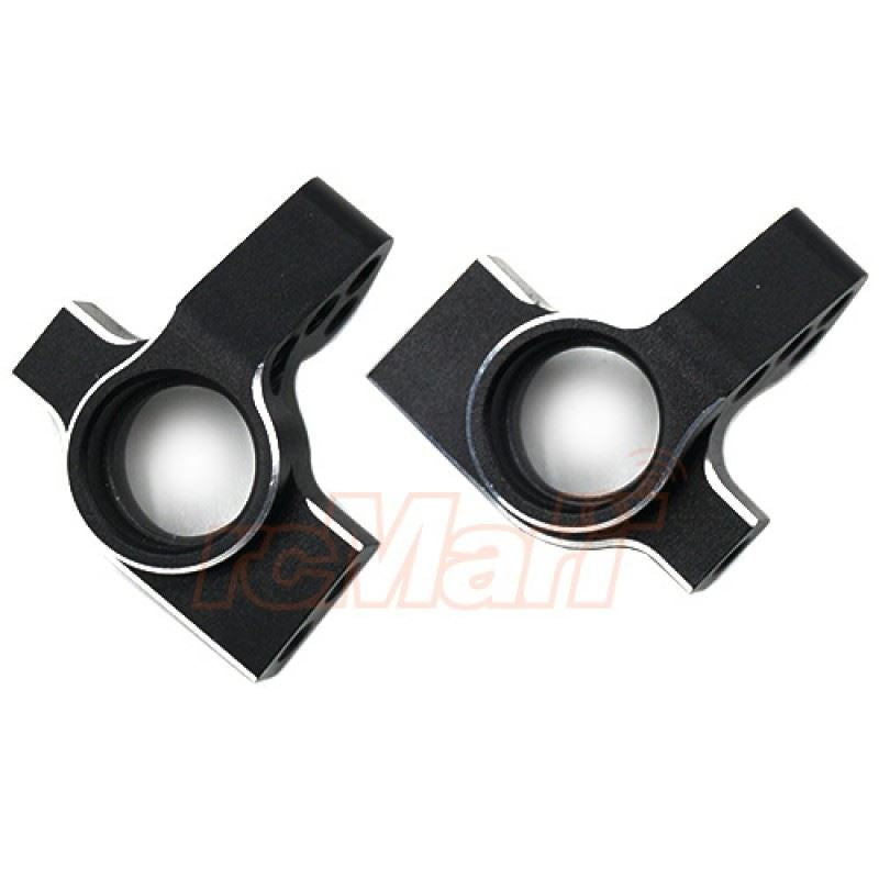 Yeah Racing Aluminum Steering Knuckle Set for Yokomo YD2 YD2S Black