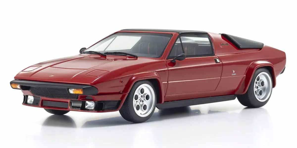 Kyosho 1:18 Resin Samurai Collection Lamborghini Silhouette Red