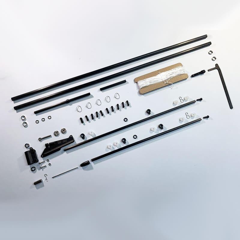 Joysway Df65V6-V8 Complete A+ Rig Assembly Set (No Sails)