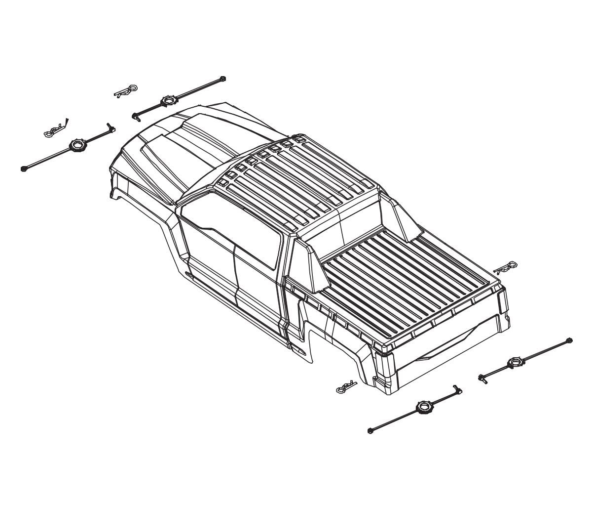 Pd Racing Body 1Pcs