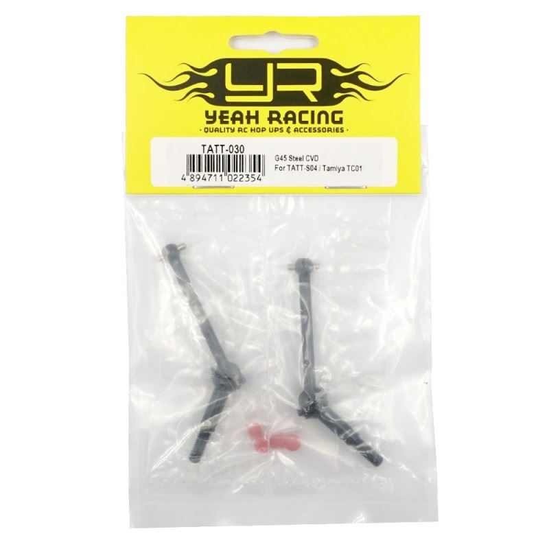 Yeah Racing G45 Steel CVD For TATT-S04 Tamiya TC01
