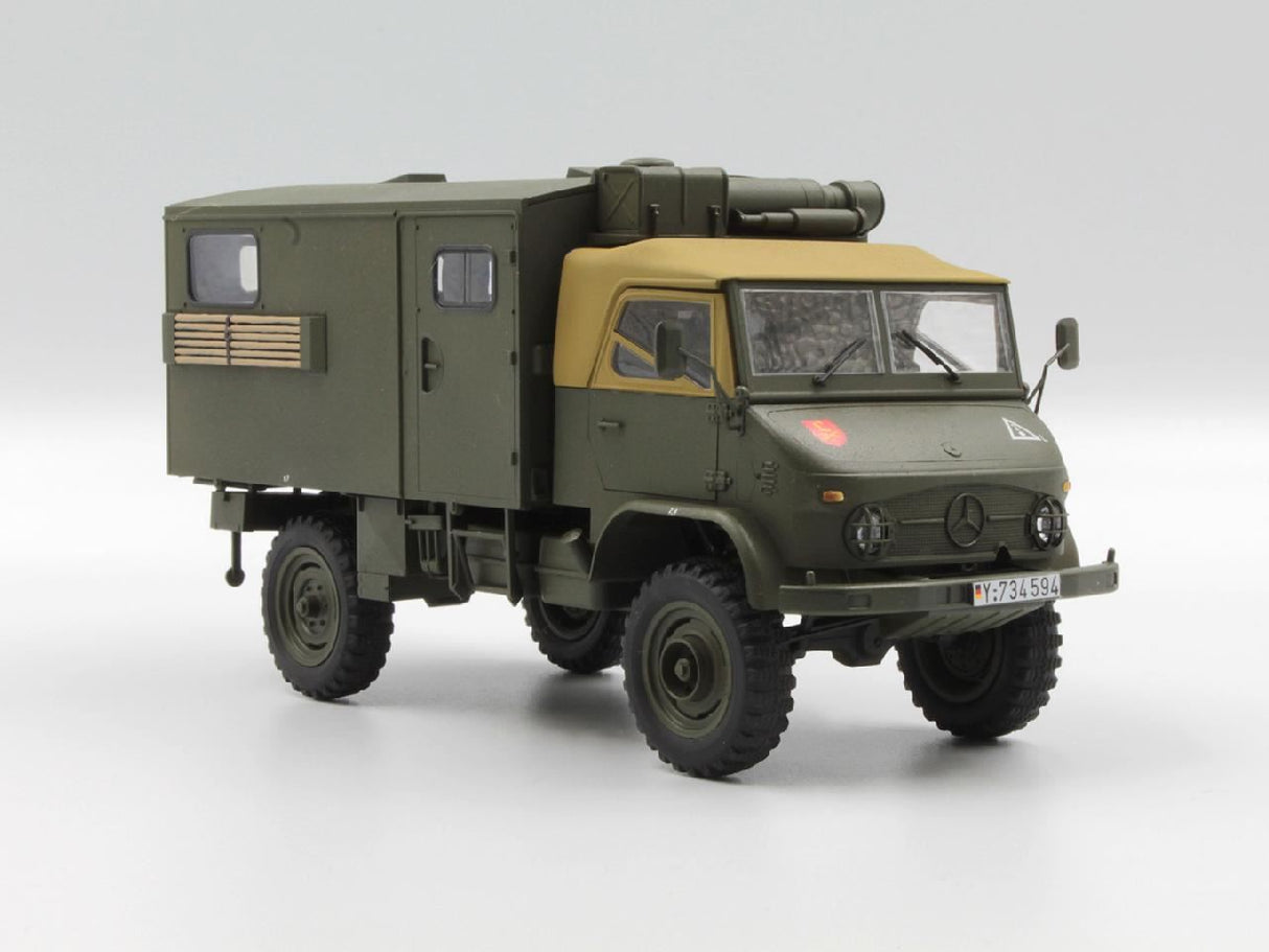 Icm Unimog S 404 With Box Body, German Military Truck