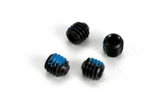 Traxxas Screws, Set (Grub) 4mm (6) (With Threadlock)