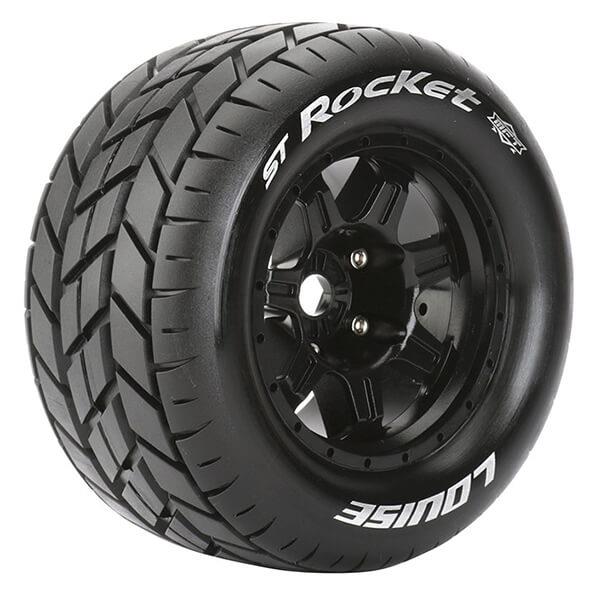 LOUISE RC ST-ROCKET 1/8 SPORT 0 OFFSET HEX 17MM BLACK E-R