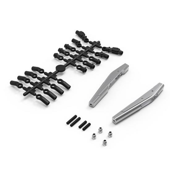 GMADE GR01 ALUMINUM TRAILING ARM (SILVER)
