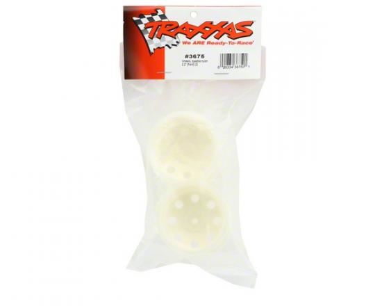 TRAXXAS Wheels, dyeable nylon 2.2 (front) (2)