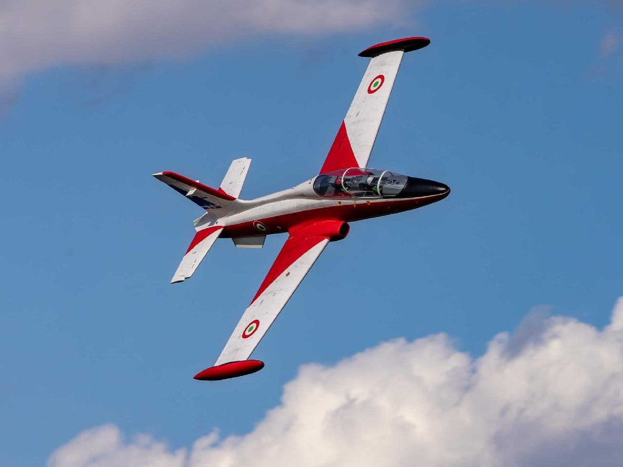 Hangar 9 Aermacchi MB-339 60-86N Scale Military Turbine Jet ARF, 84in