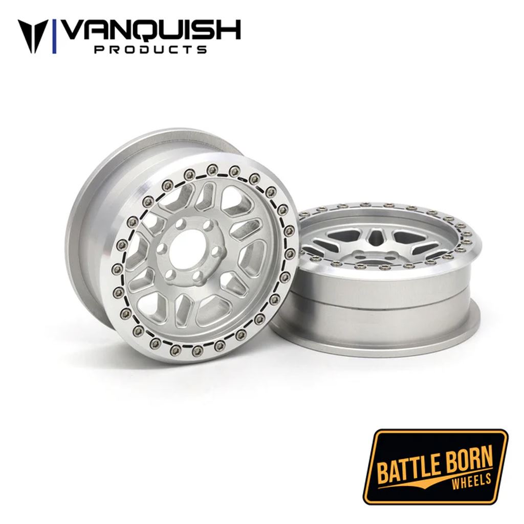 Vanquish Battle Born Wheels 2.2 Kilo Clear