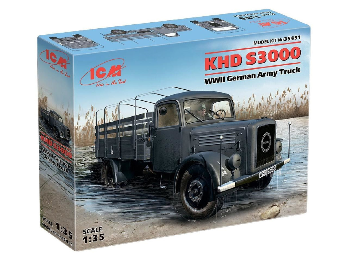 Icm Khd S3000, Wwii German Army Truck