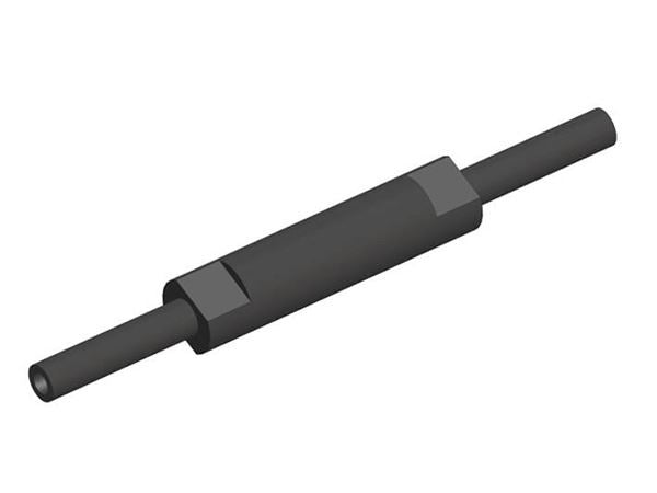 Corally Wheelie Bar Wheel Axle Steel 1 Pc