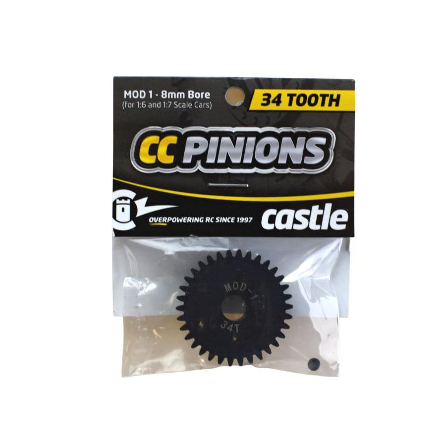 Castle Creations CC PINION 34T-MOD 1 8MM BORE