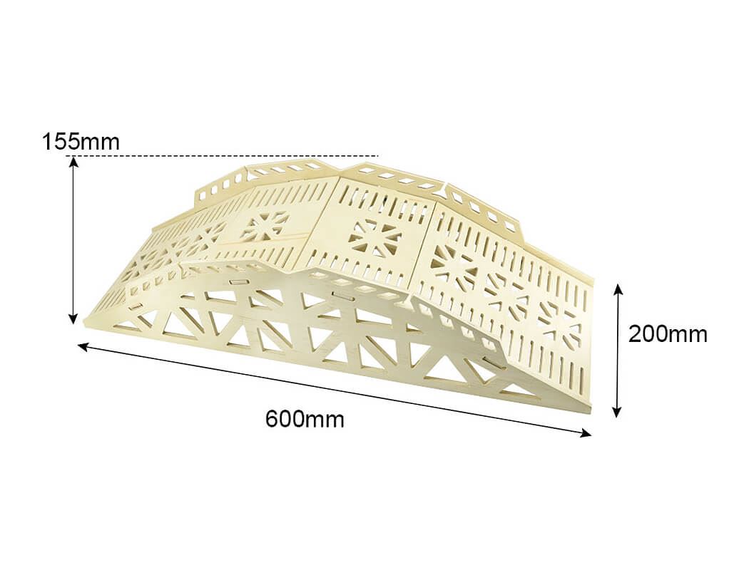 FASTRAX WOOD BOARD CLIMBING UP'N'OVER OBSTACLE TYPE A