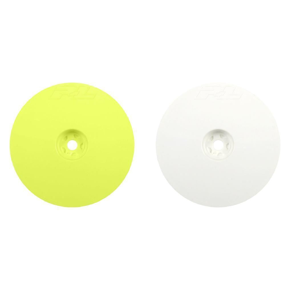 Proline 1/10 Velocity 2Wd Front 2.2In 12mm Buggy Wheels (2) Yellow