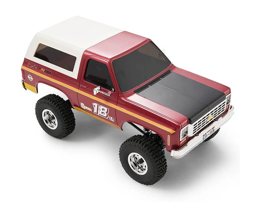 Fms 1 24Th Fcx24 Chevrolet K5 Blazer Pro Rtr - Red