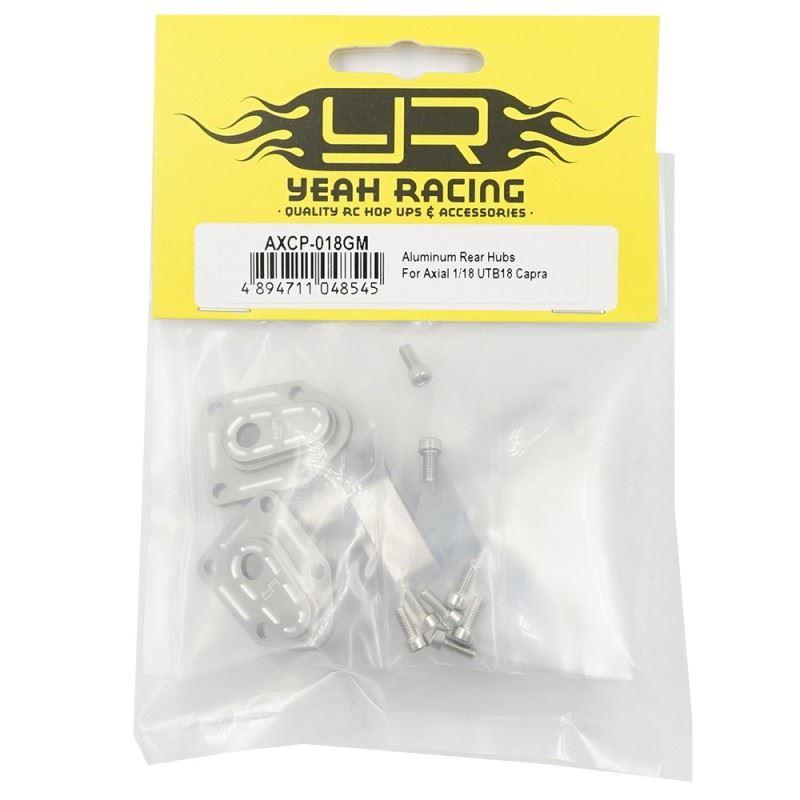 Yeah Racing Aluminum Rear Hubs For Axial 1/18 UTB18 Capra