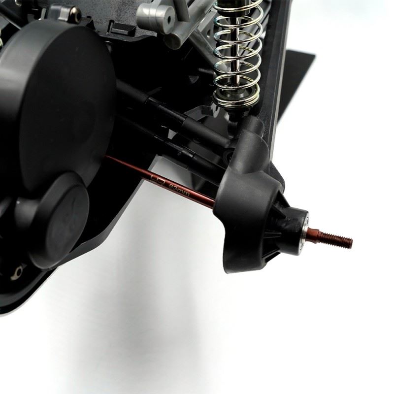 Yeah Racing Steel Spring Rear Universal Shaft For Tamiya BBX (BB-01)