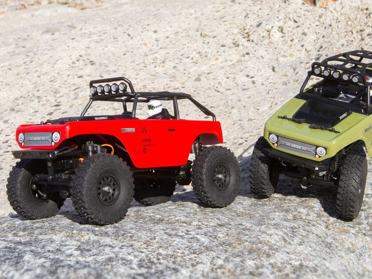 Axial SCX24 Deadbolt 1/24th Scale Electric 4WD RTR Green - AXI90081T2