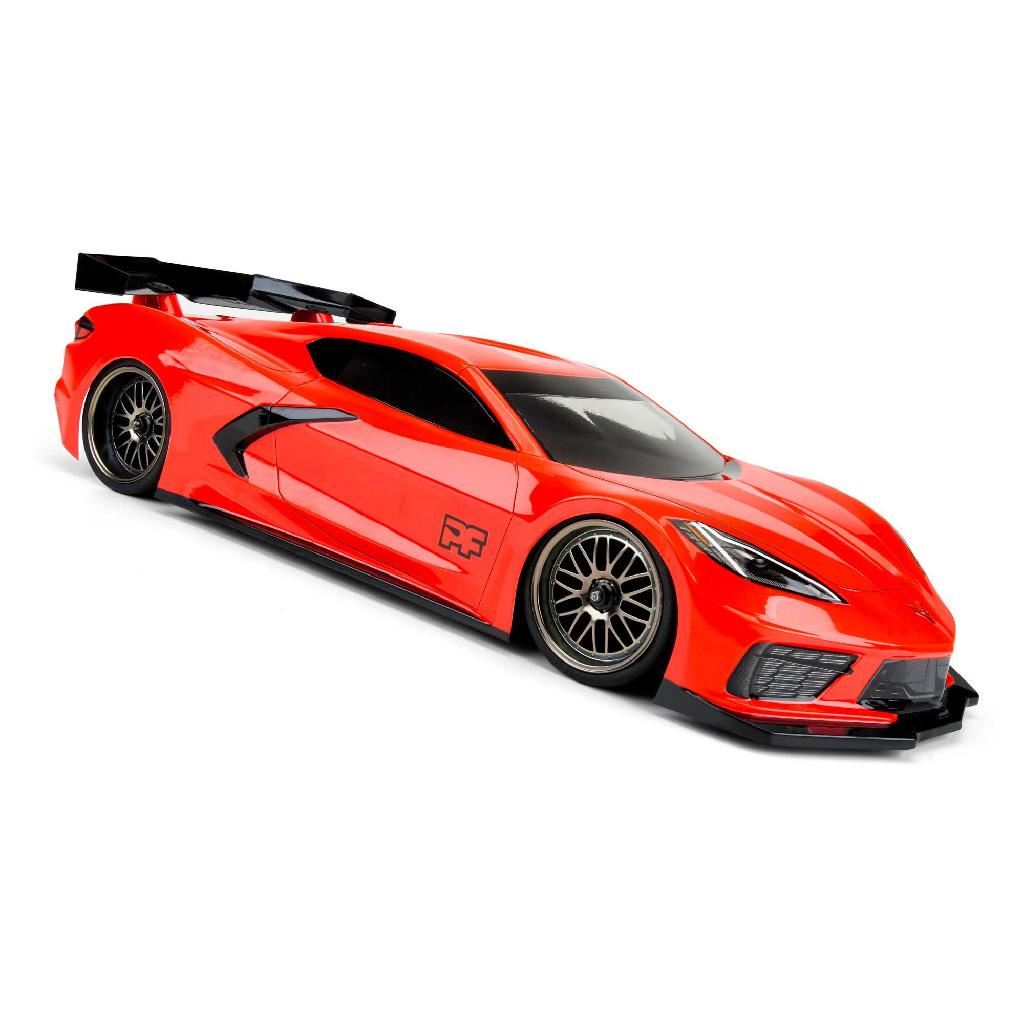 PRM 1/10 Chevrolet Corvette C8 Clear Body: 190mm Touring Car
