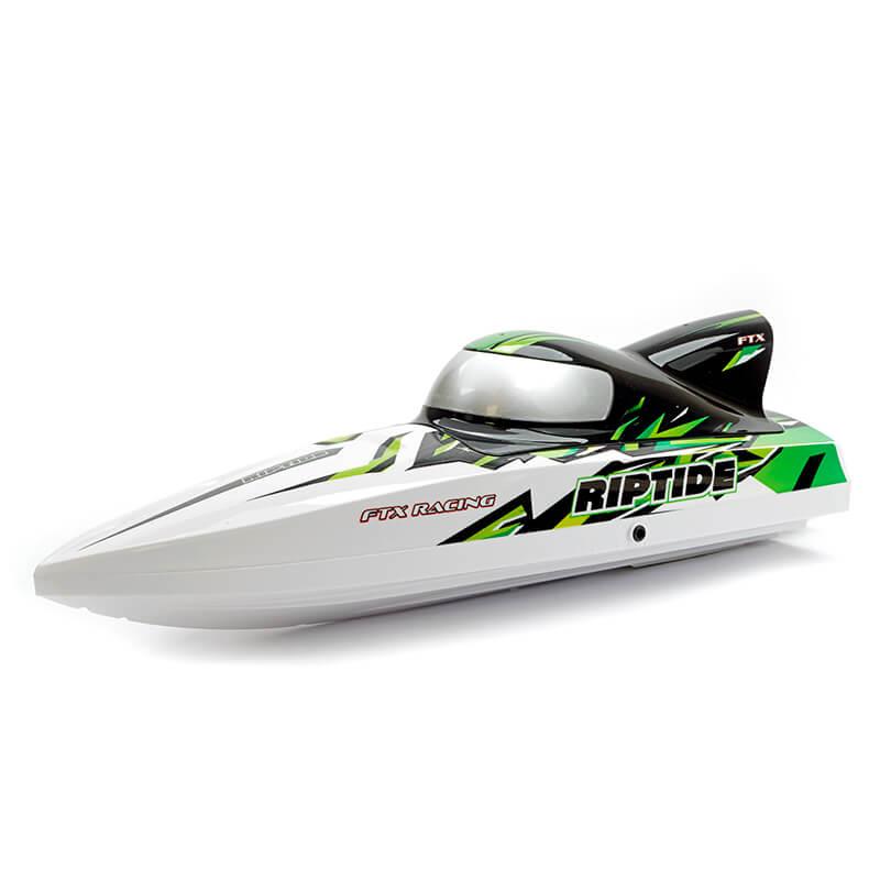 Ftx Riptide Turbojet Brushless R/C Speed Boat 41Cm - Green
