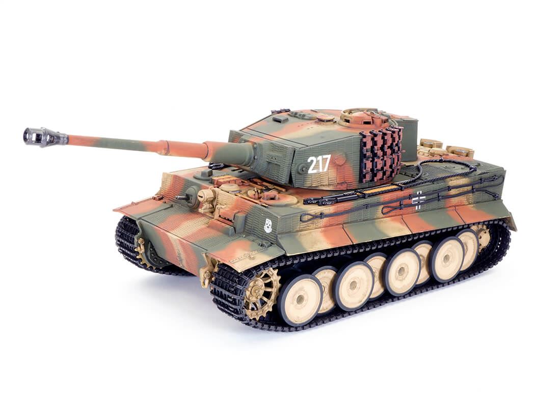 TAIGEN 1 24 TIGER 1 IR BATTLE TANK MIDDLE VERSION - CAMO