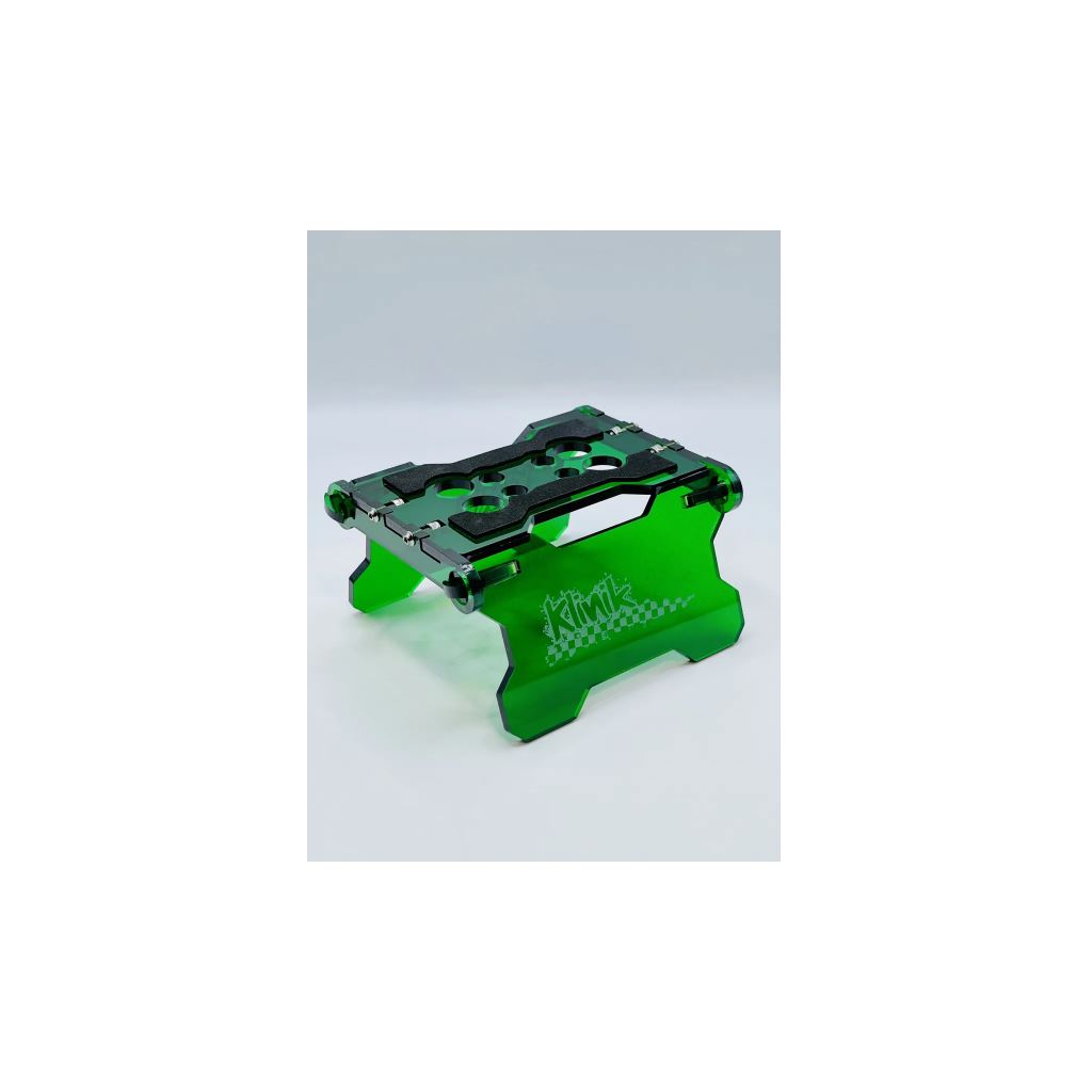 Klinik Rc Folding Rc Car Stand 1/18-1/10 - Green