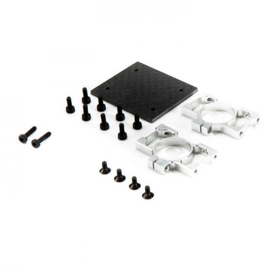 BLH Aluminum Tailboom Mount and C/F Plate: 270 CFX