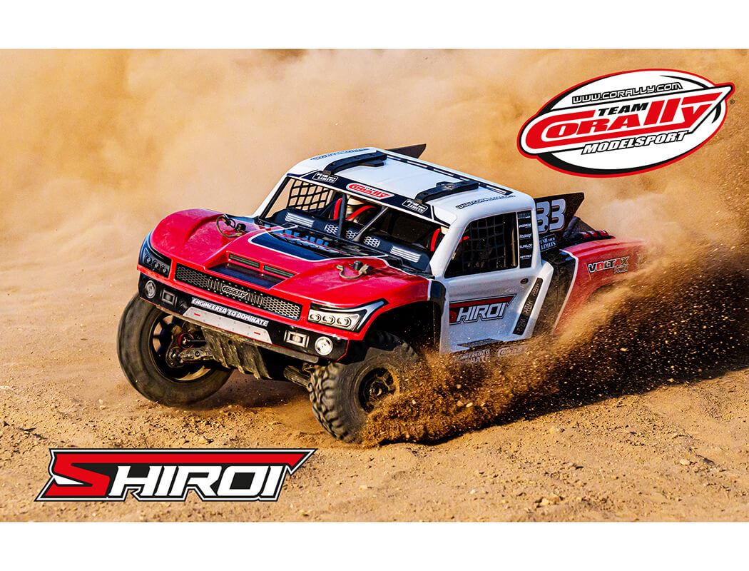 Corally Shiroi Xp6 Roller Short Course Truck Rtr - Red