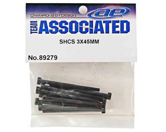 Team Associated M3 X 45mm Shc Screws (10)