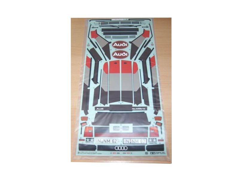 Tamiya Sticker Plus Mask Audi Quattro