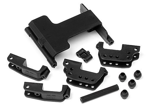 HPI Servo Mount/High Link Bracket Set (Wheely King)