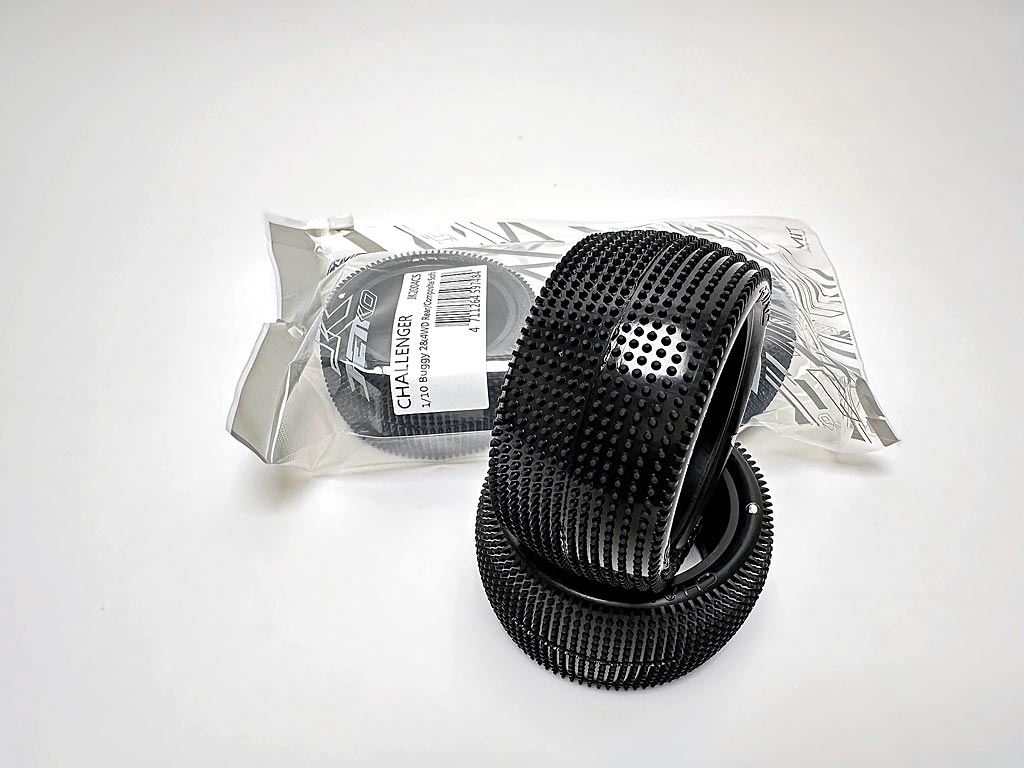Jetko Challenger 1:10 Buggy 2.2 Rear Tyres 2Wd 4Wd Soft (2)