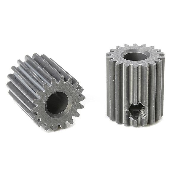 Corally 64 Dp Pinion Short Hard Anodised Al7075 18 Teeth Shaft Dia. 3.17mm