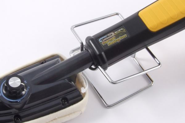 PROLUX THERMAL SEALING IRON w/STAND (EU 2-PIN PLUG)