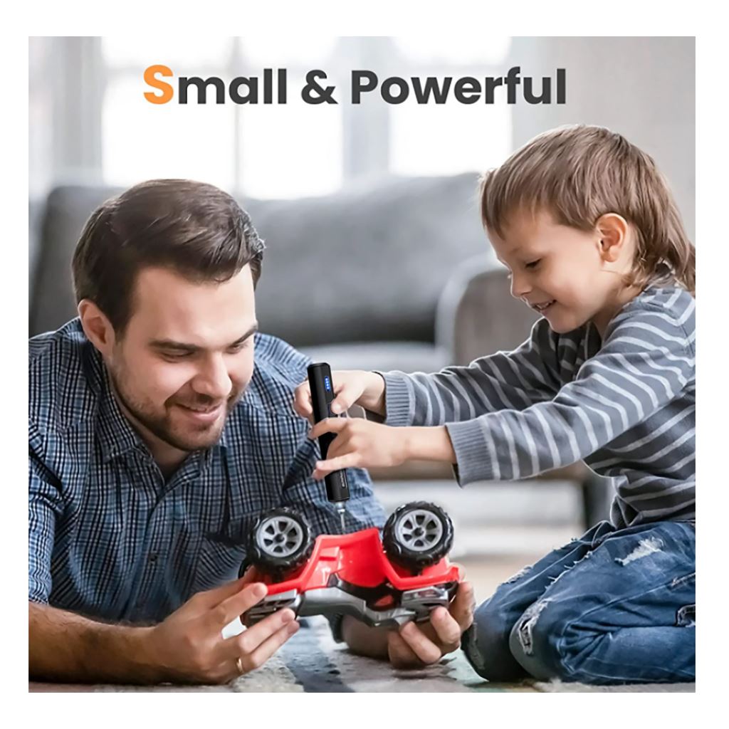 SES Mini Electric Screwdriver 28-1 - Black