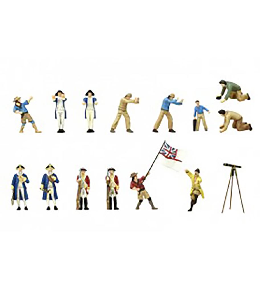 Artesania HMS ENDEAVOUR´S METAL FIGURINES ( set of 10)