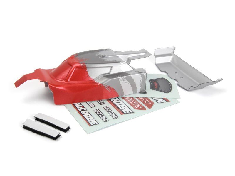 Top Notch 1/24Th Buggy Body (Red)