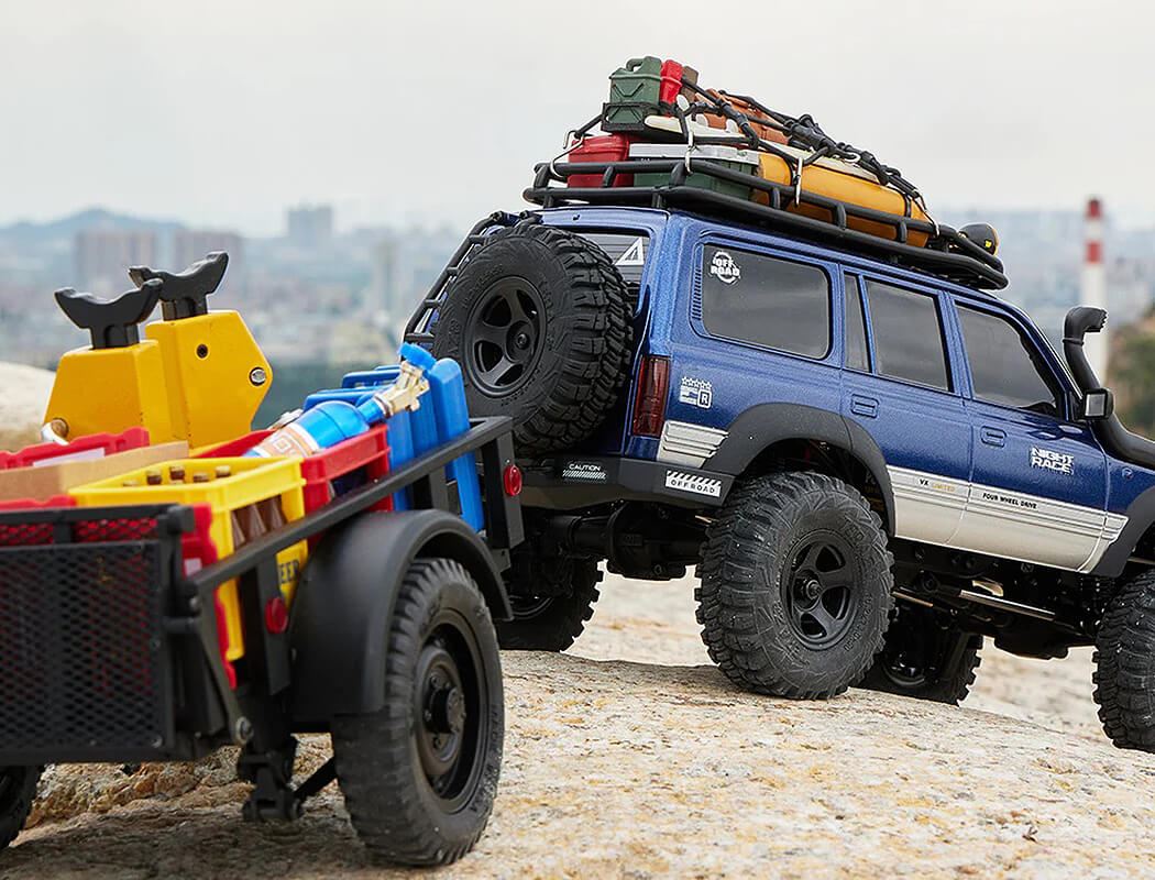 Fms Fcx 1/18 Toyota Lc80 Rtr Scaler - Blue