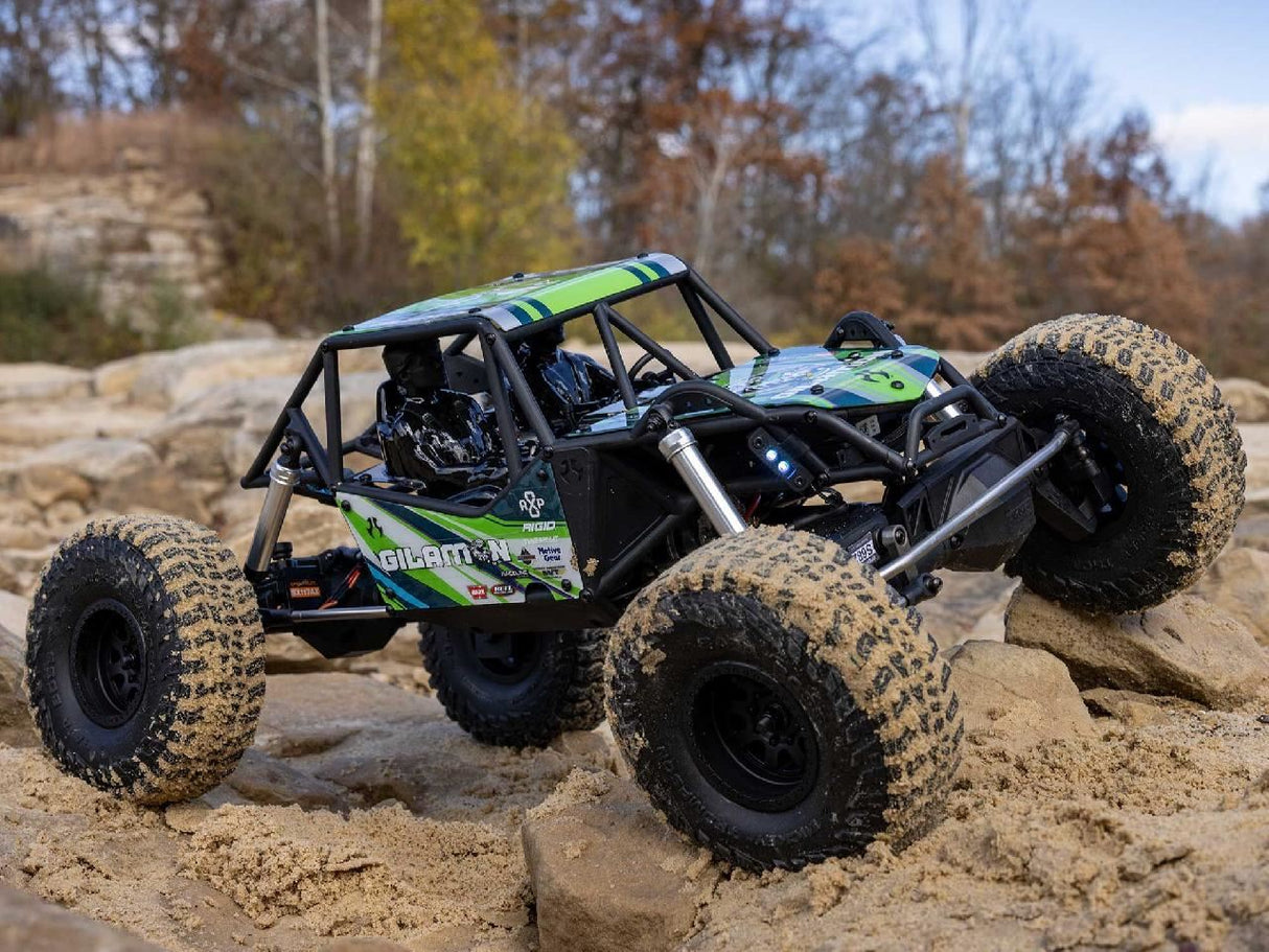 Axial 1/8 Axp8 Gilamon 2.2 4X4 Rtr Trail Buggy Green