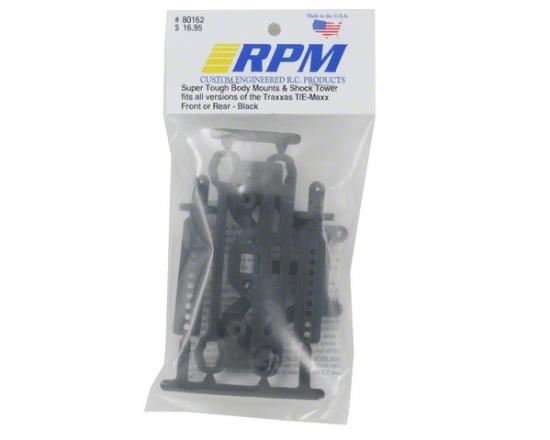 RPM T/E-Maxx Shock Tower & Mounts - Black