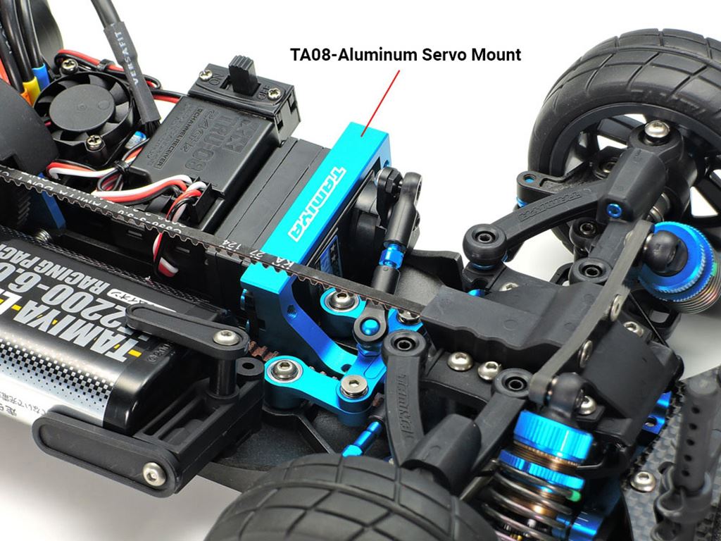 Tamiya Ta08 Aluminum Servo Mount