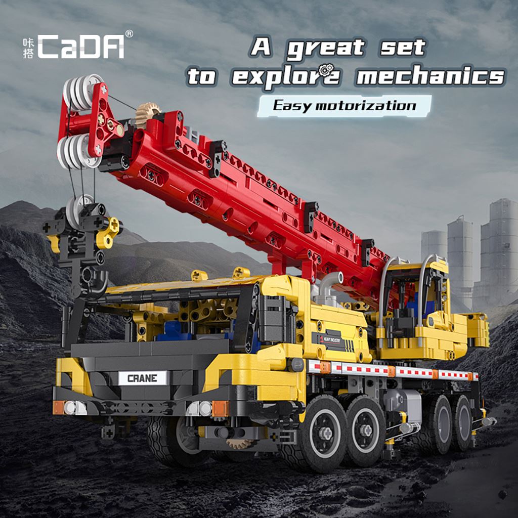 Cada Full Function Mobile Crane - 1831Pcs