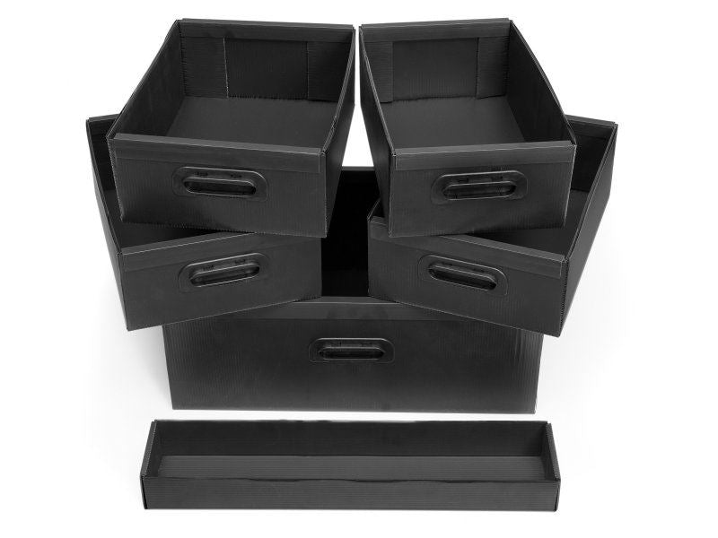 Drawer Set For 160566/107244 (6 Pcs Black)