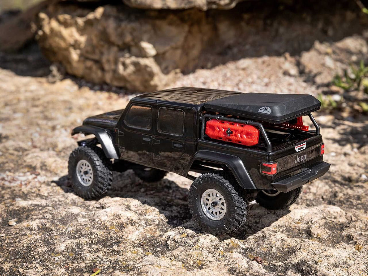 Axial SCX24 Jeep Gladiator 4WD Rock Crawler RTR, Black