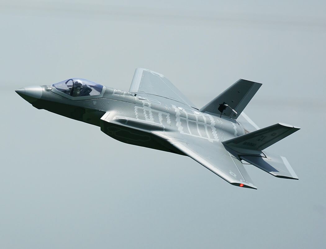 Xfly 64Mm F-35 Lightning Edf 750Mm With Retract Without Tx/Rx/Batt