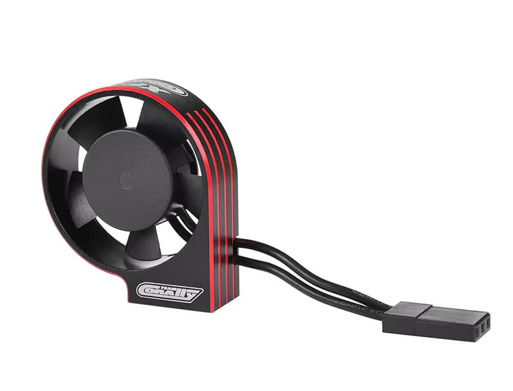 CORALLY ESC ULTRA HIGH SPEED FAN XF-30 BEC CONN. 30MM BK/RE